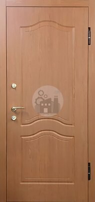 Металлическая дверь в квартиру без глазка-ДВ-814